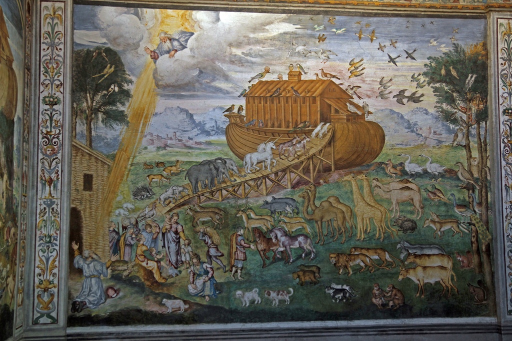 Noah's Ark Fresco - Animals Boarding